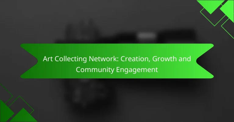 Art Collecting Network: Creation, Growth and Community Engagement