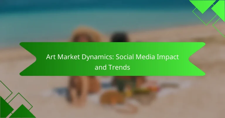 Art Market Dynamics: Social Media Impact and Trends