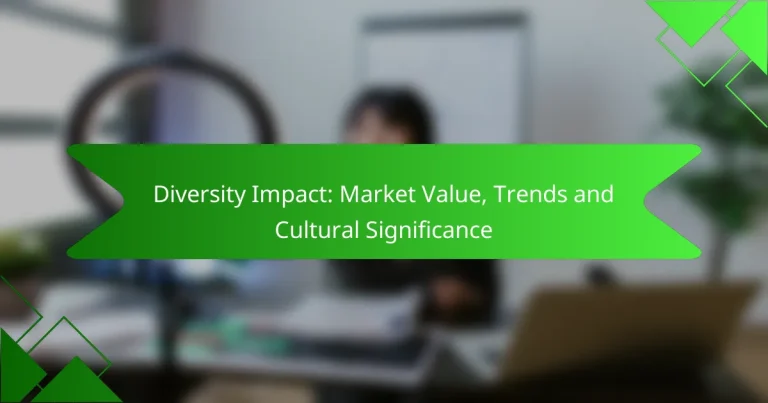 Diversity Impact: Market Value, Trends and Cultural Significance